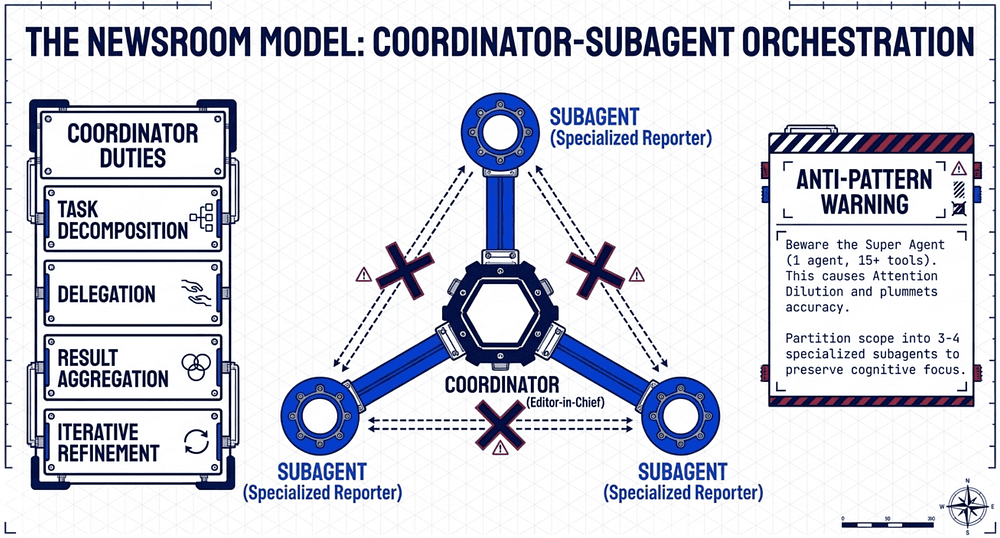 Domain 1 CCA-F: Coordinator Subagent Orchestration