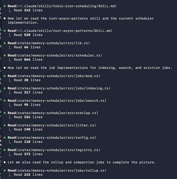 Using skills in a project - part 2