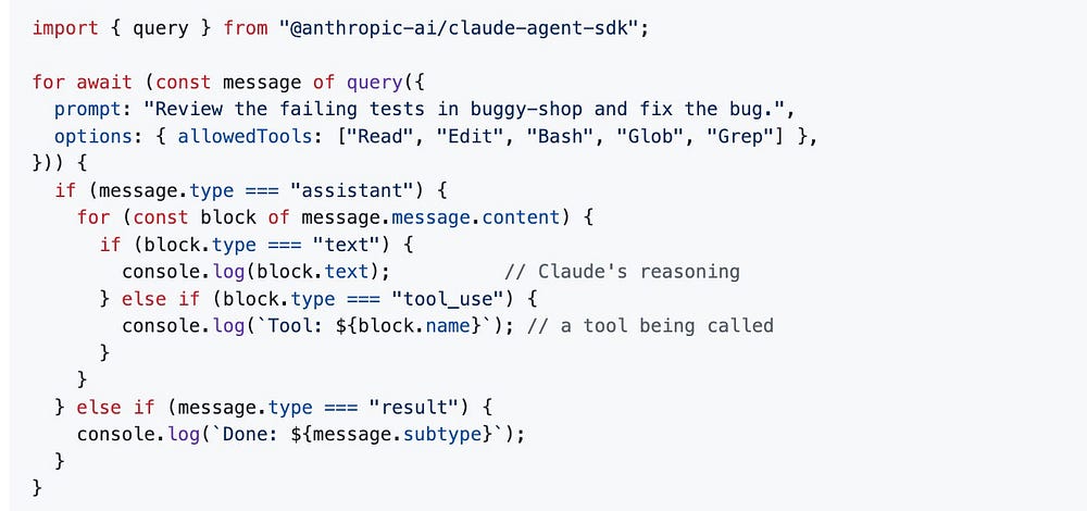 TypeScript progress view code