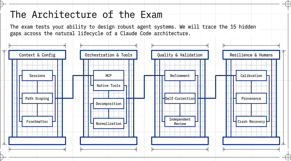 Claude Certified Architect (CCA-F) Exam Prep — Architecture of Exam