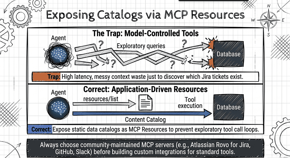 Claude Certified Architect (CCA-F) Exam Prep — MCP Catalog vs. Tool Execution
