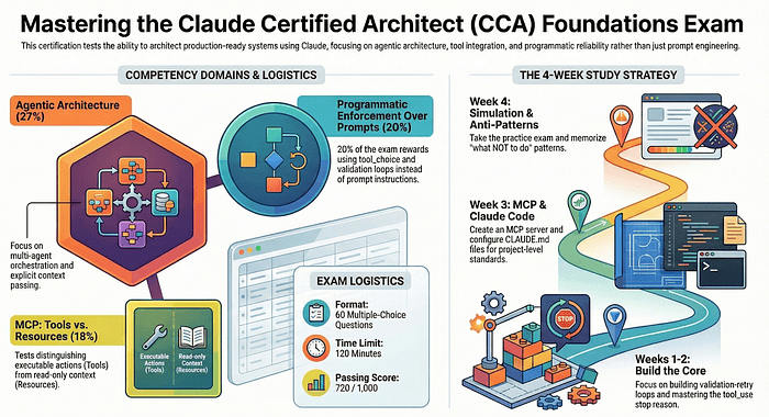 Claude Certified Architect -- 4 week plan