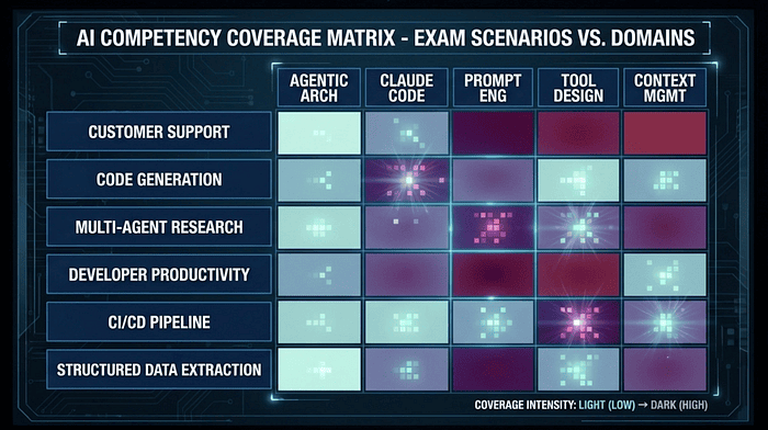 Scenarios covered