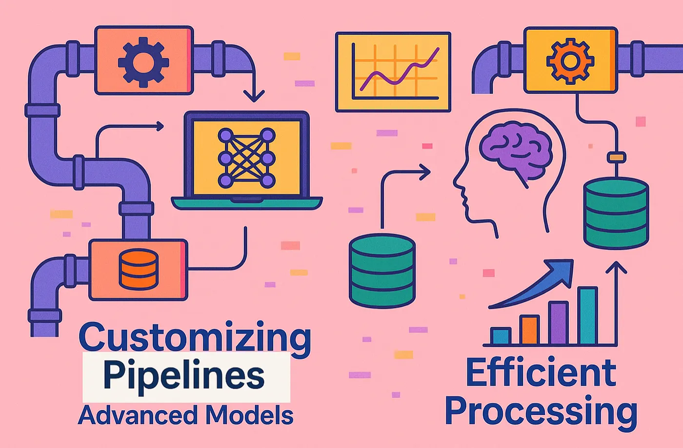 Customizing Pipelines and Data Workflows: Advanced Models and Efficient Processing