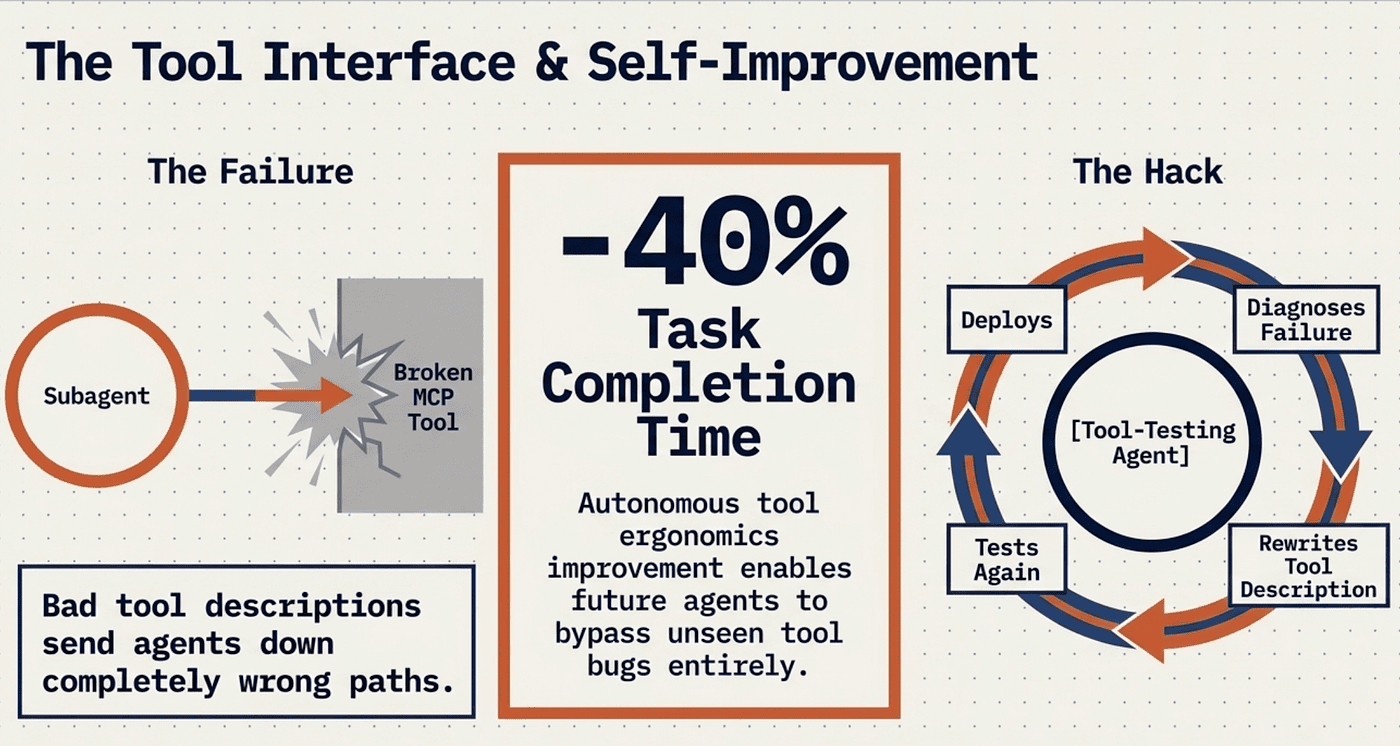 Foundations of CCA -- Tool Interface Self-Improvement