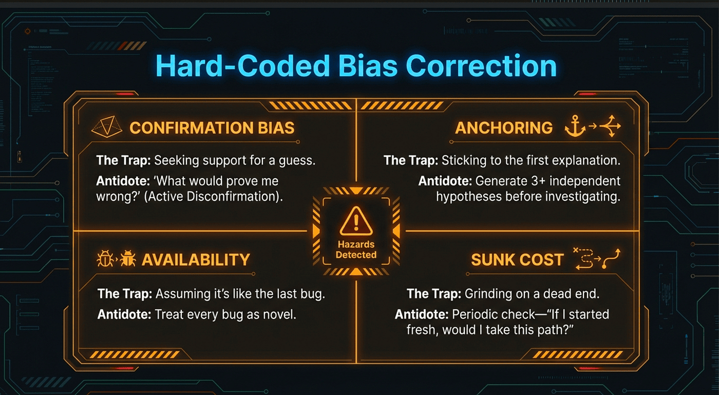 Hard-Coded Bias Correction