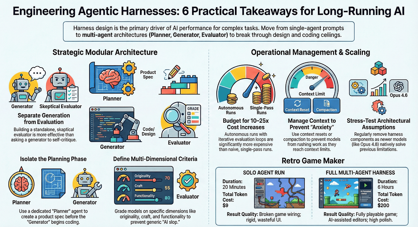 Anthropic's Harness Design Paper — Practical Takeaways for Harness Engineering